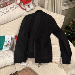 American Apparel Black Bomber Jacket